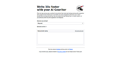 AI Cowriter
