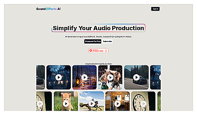 Sound Effects AI