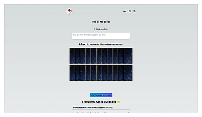 AI yes-or-no tarot