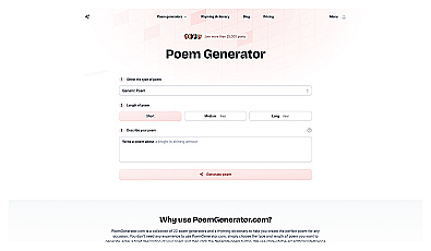 Poetry Tips