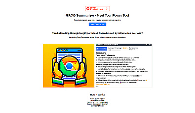 Groq Summarizer