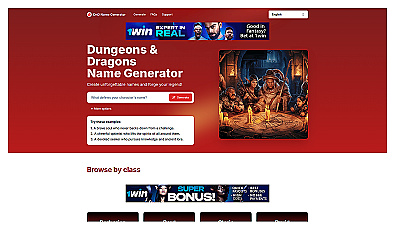 Dnd name generator