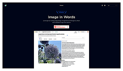 image in words