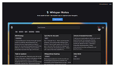 Whispernotes