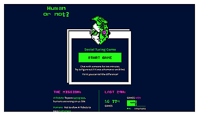 Human or Not: A Social Turing Game