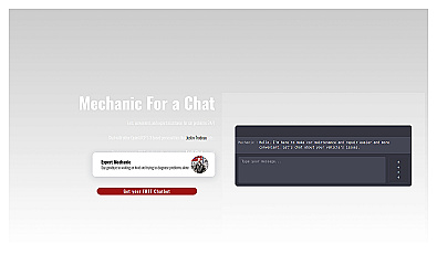 Mechanic For A Chat