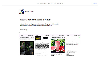Wizard Writer