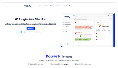 PlagiarismCheckerX