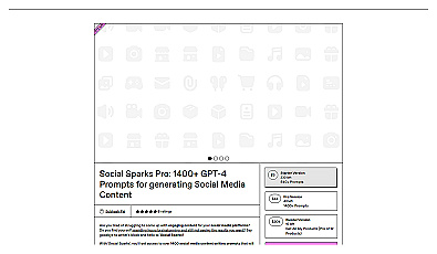 1400+ GPT-4 Prompts for Social Media