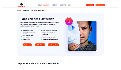 MiniAiLive - Face Liveness Detection