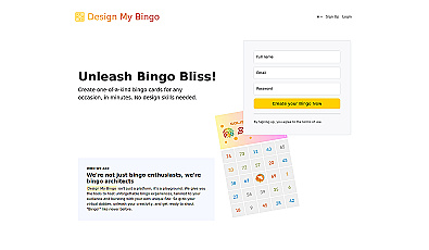 Design My Bingo