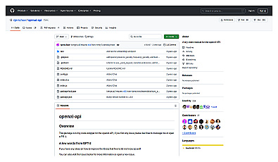 openAI API – Node/Javascript SDK