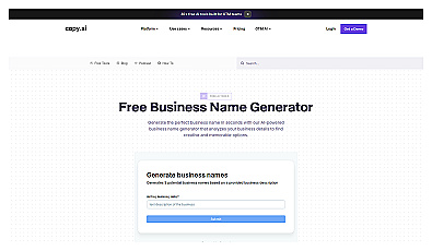 Copy AI Name Generator