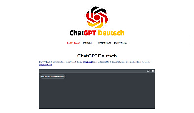 ChatGPT Deutsch