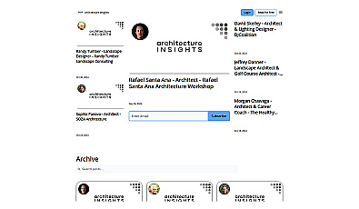 Architecture insights