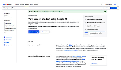 Google Cloud Speech to Text