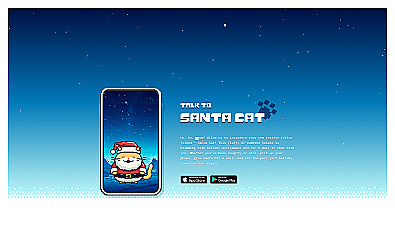 Talk to Santa Cat