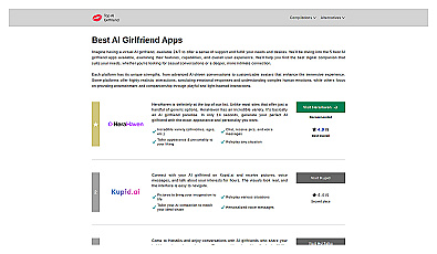 Top AI Girlfriend