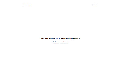 Write Minimal