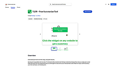 TLDR - Summarize Tool