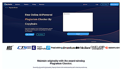 Copyleaks - Plagiarism detector