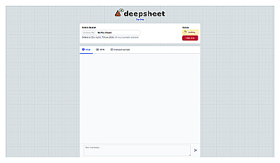 Deepsheet