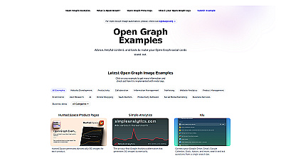 Open Graph Examples