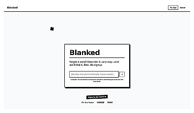 Blanked