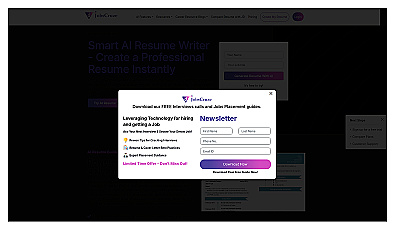Jobscruze AI Resume Writer