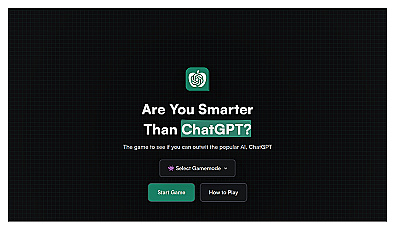 Are You Smarter Than ChatGPT