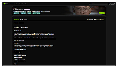 Omniverse Audio2Face