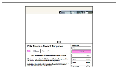 100+ Teachers Prompt Templates