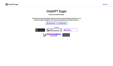 ChatGPT Sugar