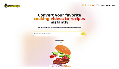 Reel2recipe