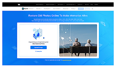 Wondershare Online AI Old Photo Restoration