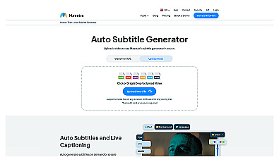 AI Subtitle Generator - Maestra