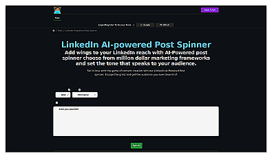 Linkedin Post Spinner