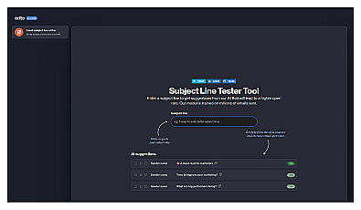 Ortto AI Subject Line Writer