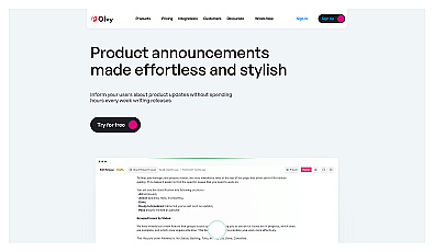 Olvy Changelogs