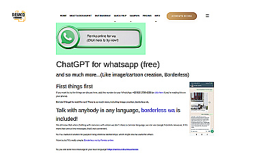 remko online (for Whatsapp)