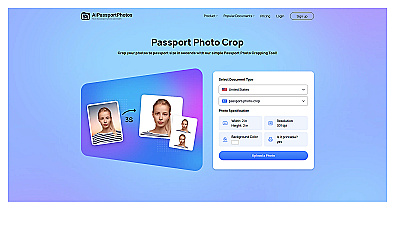 Passport Photo Crop