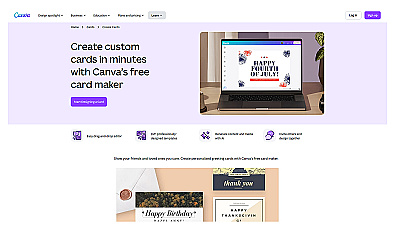 Canva Greeting Card Maker