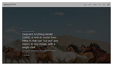 Segment Anything By Meta