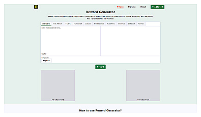 Reword Generator