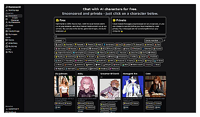 Hammer.ai - private NSFW chat