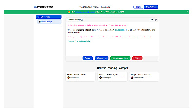 PromptFolder