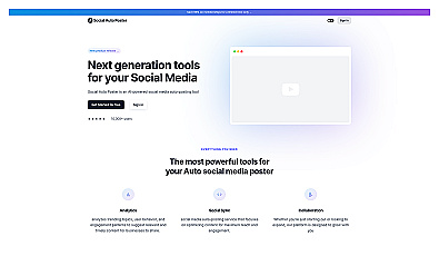 Social auto poster