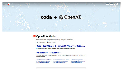 OpenAI for Coda