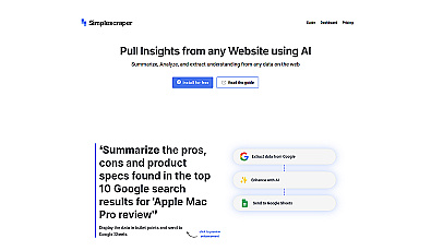 Simplescraper