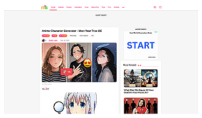 Anime Character Generator | Testname.me